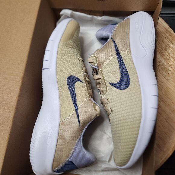 Nike Flex Experience RN 11 NN – Women’s 9.5, Sanddrift/Blue, Unworn - Picture 4 of 9